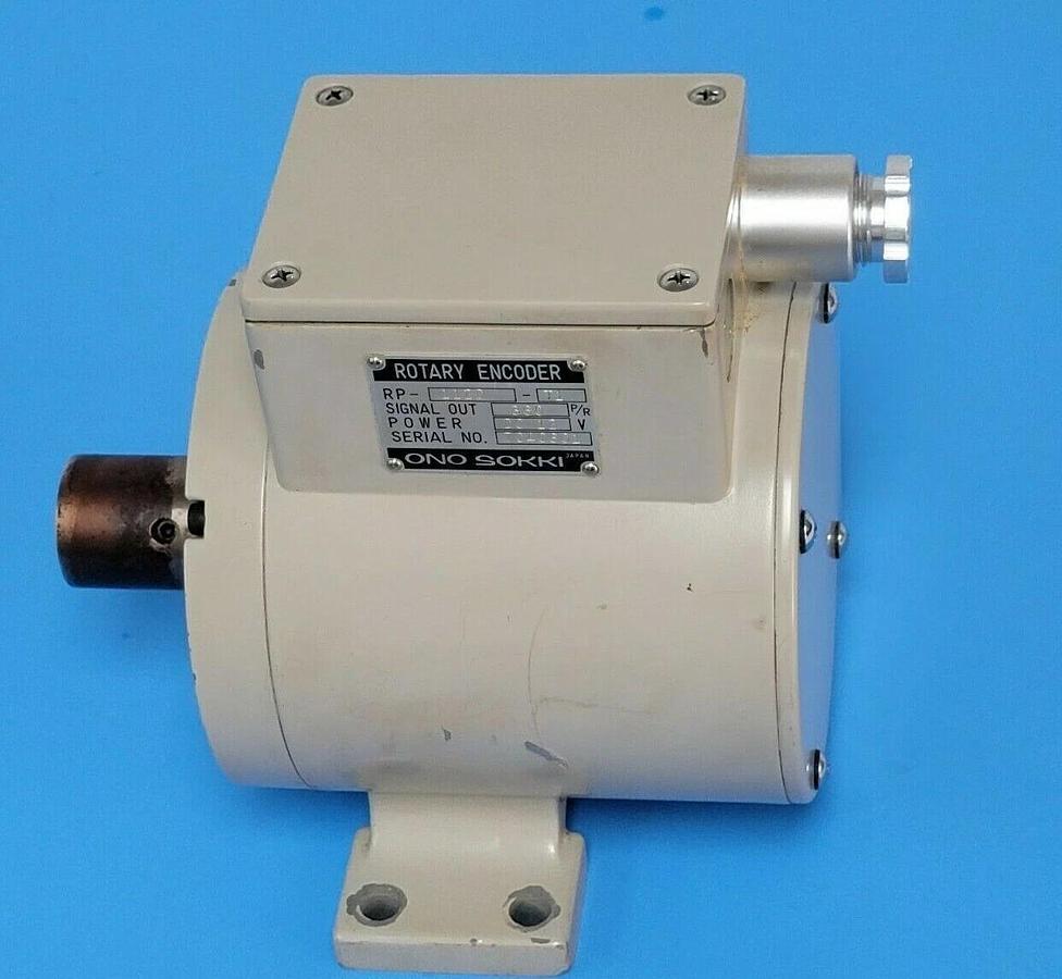 Used ONO SOKKI RP-112D-T1 ROTARY ENCODER RP112D, DC 12V