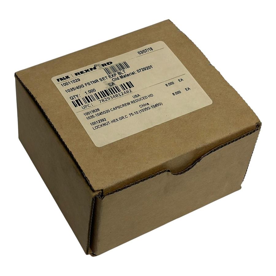 Used Falk Rexnord 10011029 1035/40G Fastener Set Grid Coupling Exposure Bolts Kit