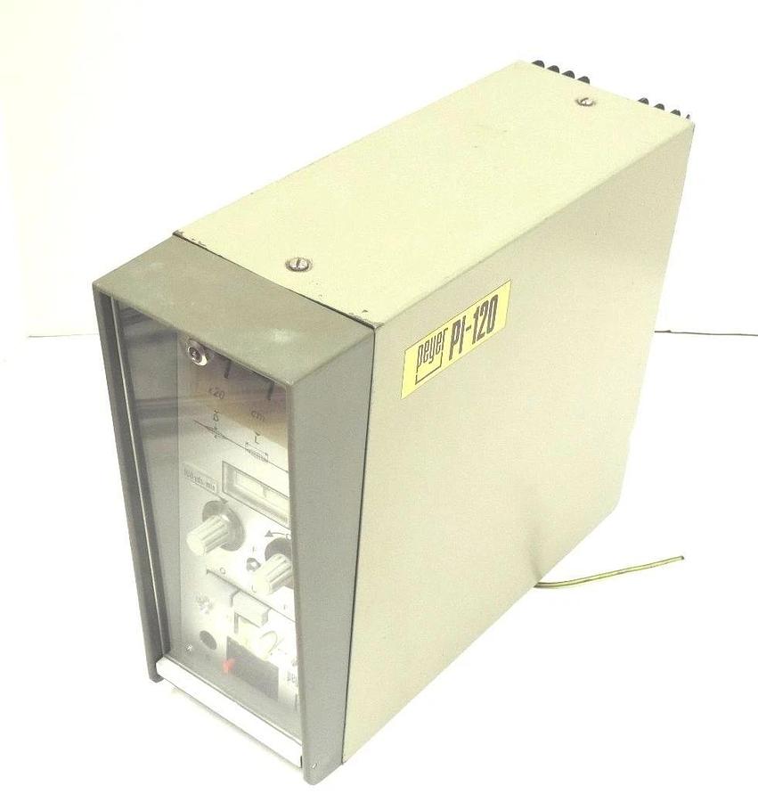 Used PEYER SG PI-120 CONTROL UNIT 100-240V, 50-60HZ, 80VA PI-I2 PI-12 PI120