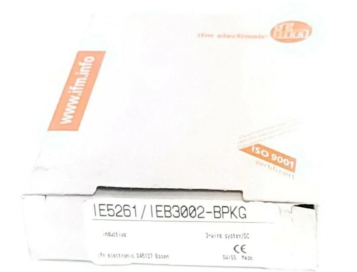 Used NIB IFM EFECTOR IEB3002-BPKG INDUCTIVE PROXIMITY SWITCH IE5261 10...30V DC