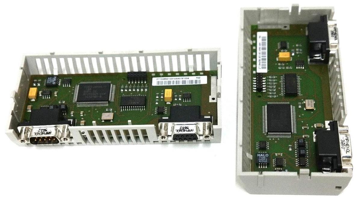Used LOT OF 2 SCHNEIDER AUTOMATION 170INT11000 COMMUNICATION ADAPTERS 170-INT-110-00