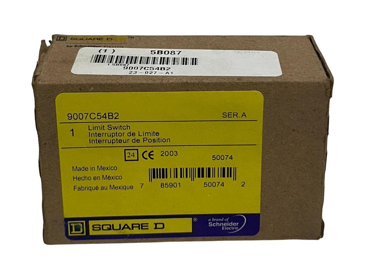 SQUARE D 9007C54B2 /A PLUG-IN LIMIT SWITCH ROTARY ACTUATOR 10A 600V NSMP