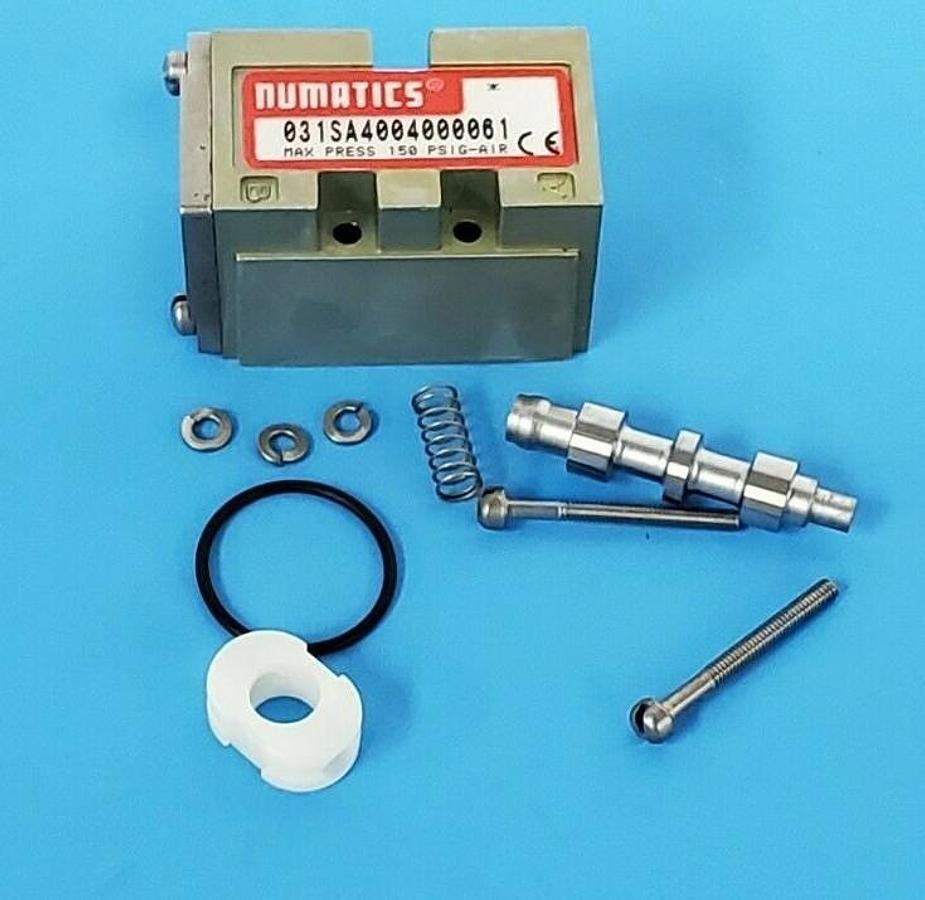 Used NUMATICS 031SA4004000061 SOLENOID VALVE 150 PSIG-AIR W/OUT COIL