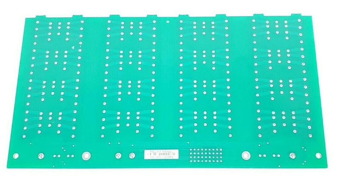 Used ABB 6642016D2 RELAY PANEL 300V, 10A/CKT MAX W/ 788XBX69CL-24D, COIL 24VDC