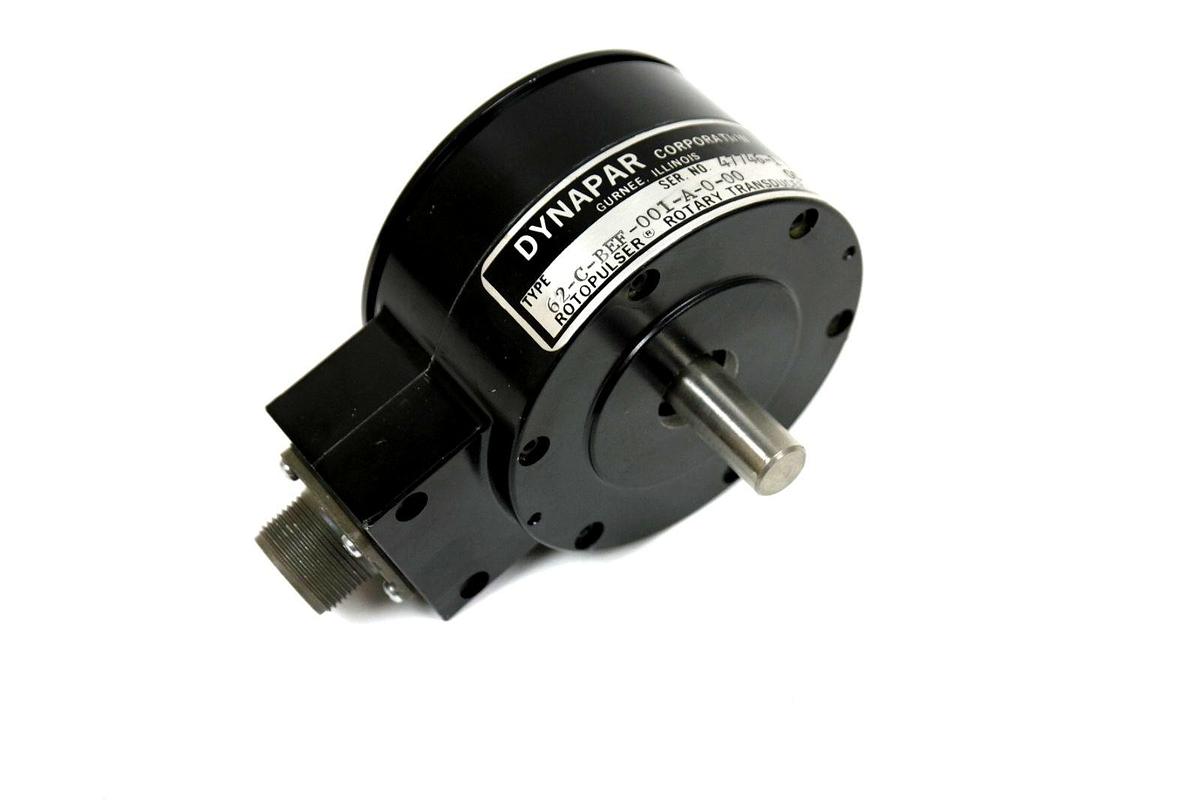 Used DYNAPAR 62-C-BEF-001-A-0-00 GC ROTOPUSLER ROTARY TRANSDUCER 62CBEF001A000