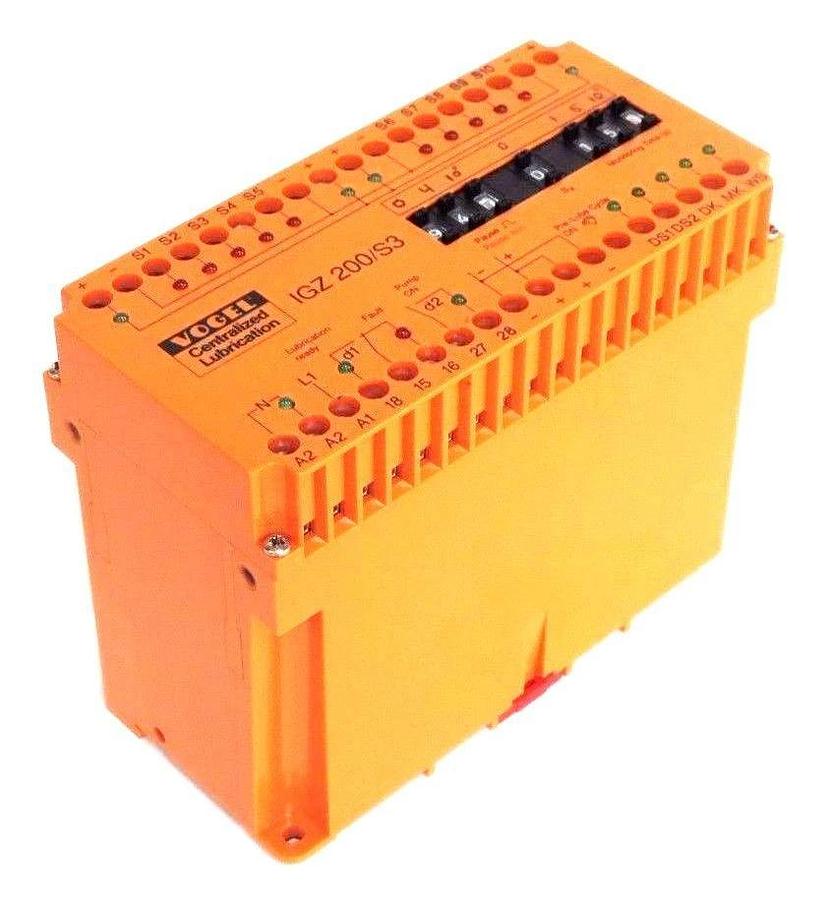Refurbished VOGEL IGZ 200/S3 LUBRICATION TIMER MODULE 19312482, 110/120V, 50/60HZ, IGZ200S3