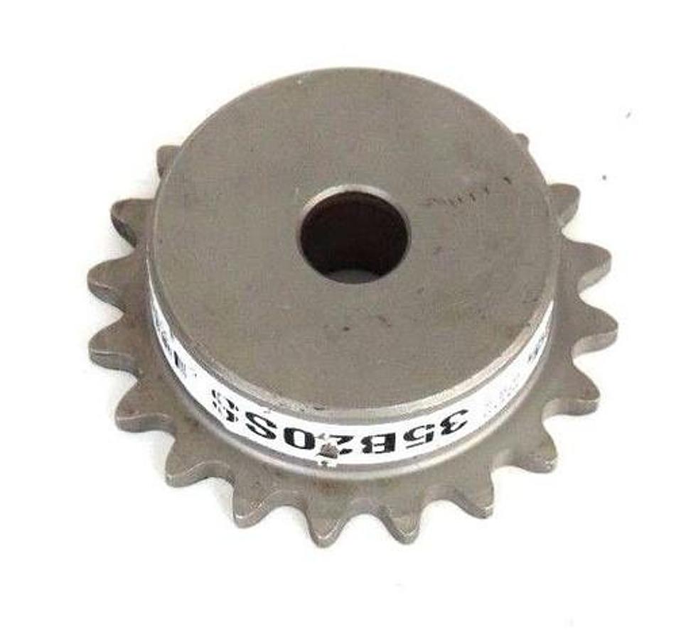 Used NEW MARTIN 35B20SS ROLLER SPROCKET 1/2" BORE 20 TEETH