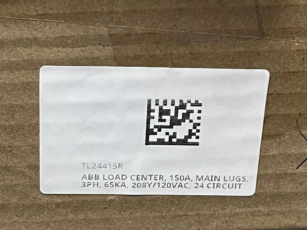GE TL24415R MOD 3 Load Center 150A 3PH 24 Poles Type 3R Rainproof Panel New