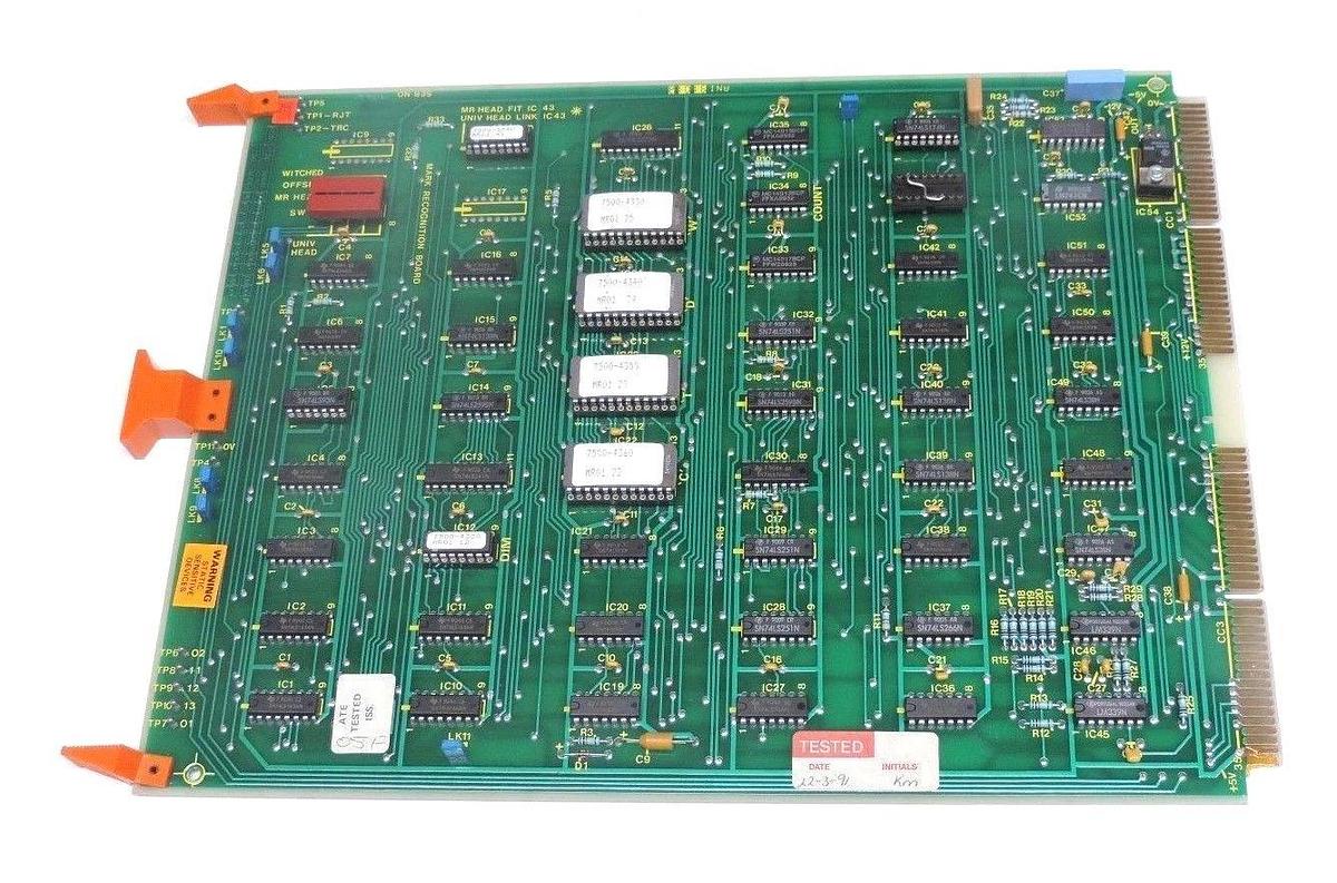 Used CROSFIELD ELECTRONICS 7307-400Z-05 PC BOARD ASSY: 7307-3000, 7307-4000