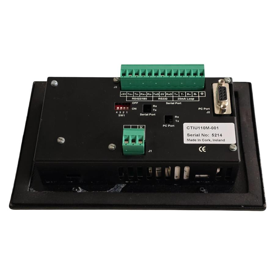 Used CONTROL TECHNIQUES NIDEC CTIU110M-001 CTIU EASY INTERFACE KEYPAD 24VDC CTIU110