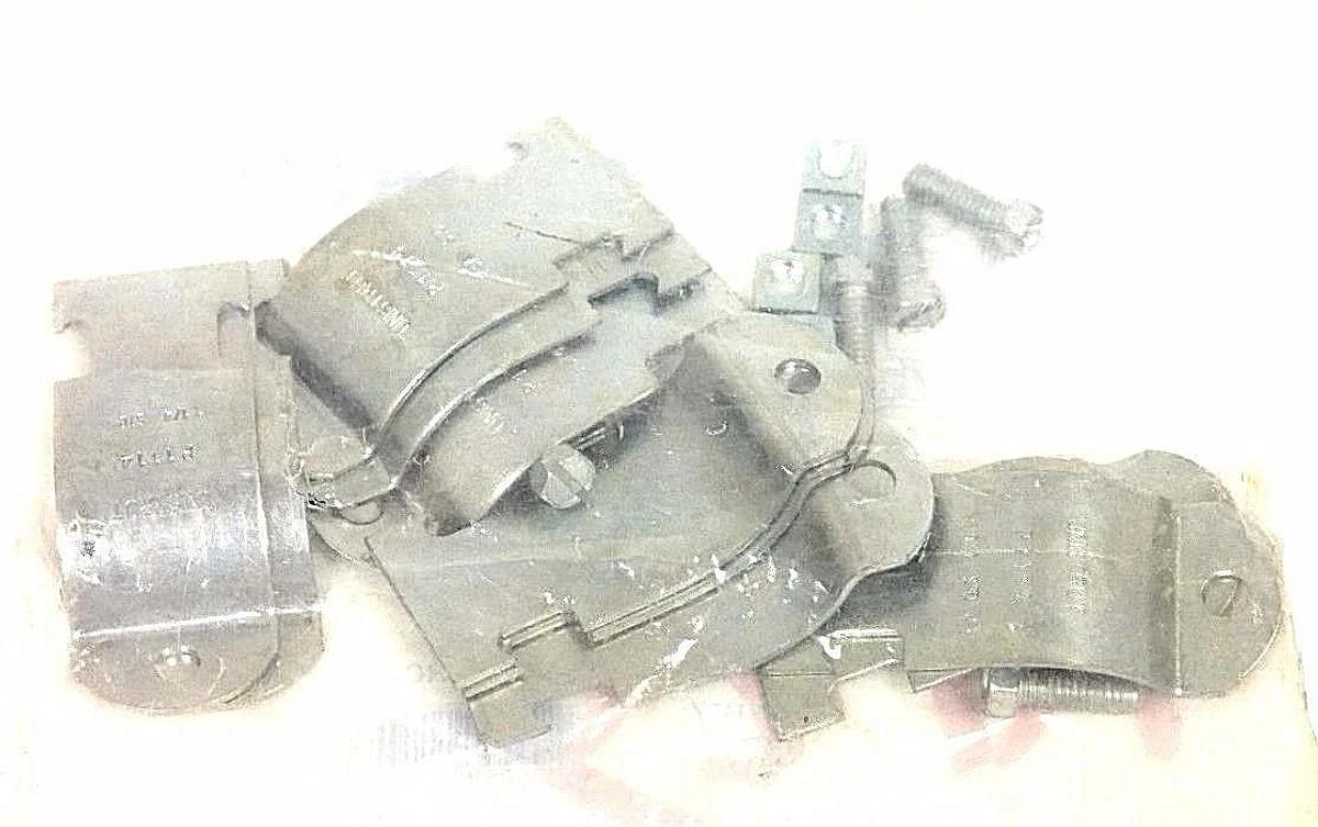 Used NEW UNISTRUT P1114 PIPE CLAMPS FOR 1-1/4'' RIGID STEEL CONDUIT (GRC) QTY: 25