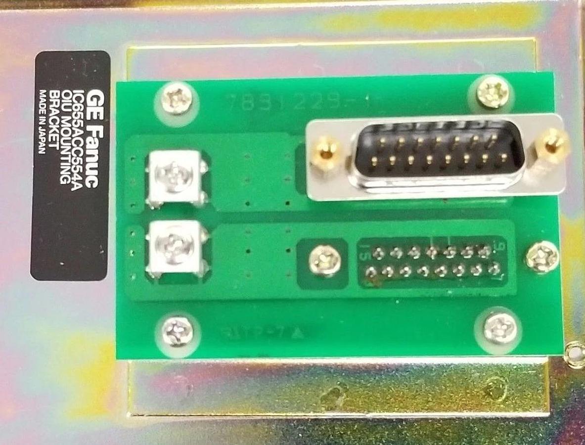 Used NIB GE FANUC SERIES FIVE IC655ACC554A MOUNTING BRACKET