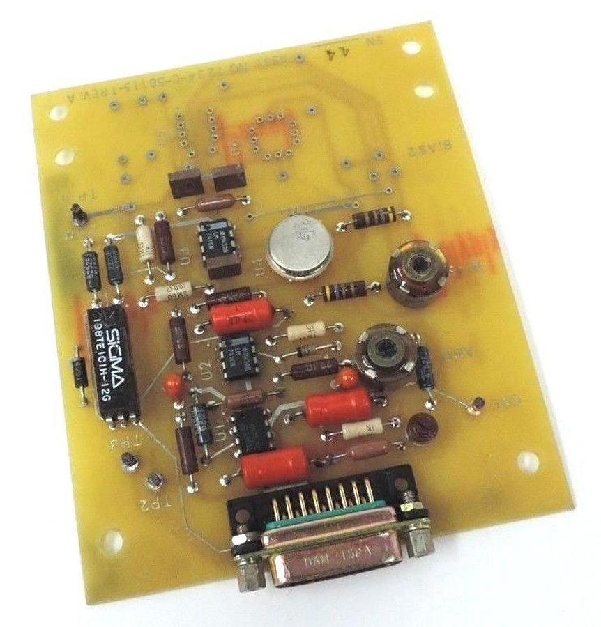 Used HYDROACOUSTICS INC. PART NO. 1234-C-58114 REV. A BOARD ASSY NO. 1234-C-58115-1