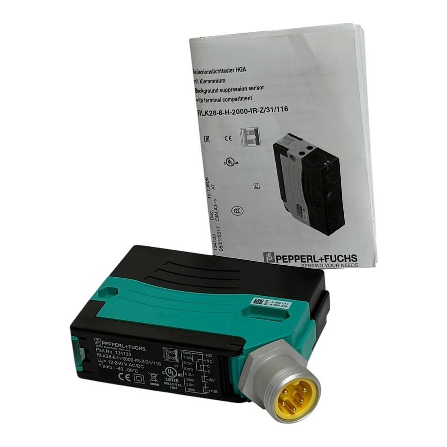 Pepperl+Fuchs RLK28-8-H-2000-IR-Z/31/116 Photoelectric Sensor 134133