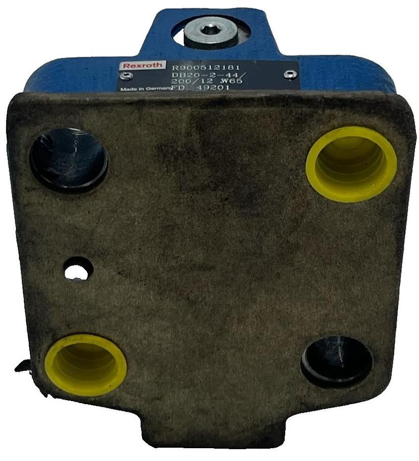 Used Rexroth R900512181 DB 20-2-44/200/12 W65 Pressure Relief Valve Pilot Controlled
