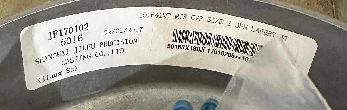 NEW ROTORK IQ3 MOD5A 3-PHASE MOTOR ASSEMBLY IQ20 IQ25 460V 101641WT 1M773606
