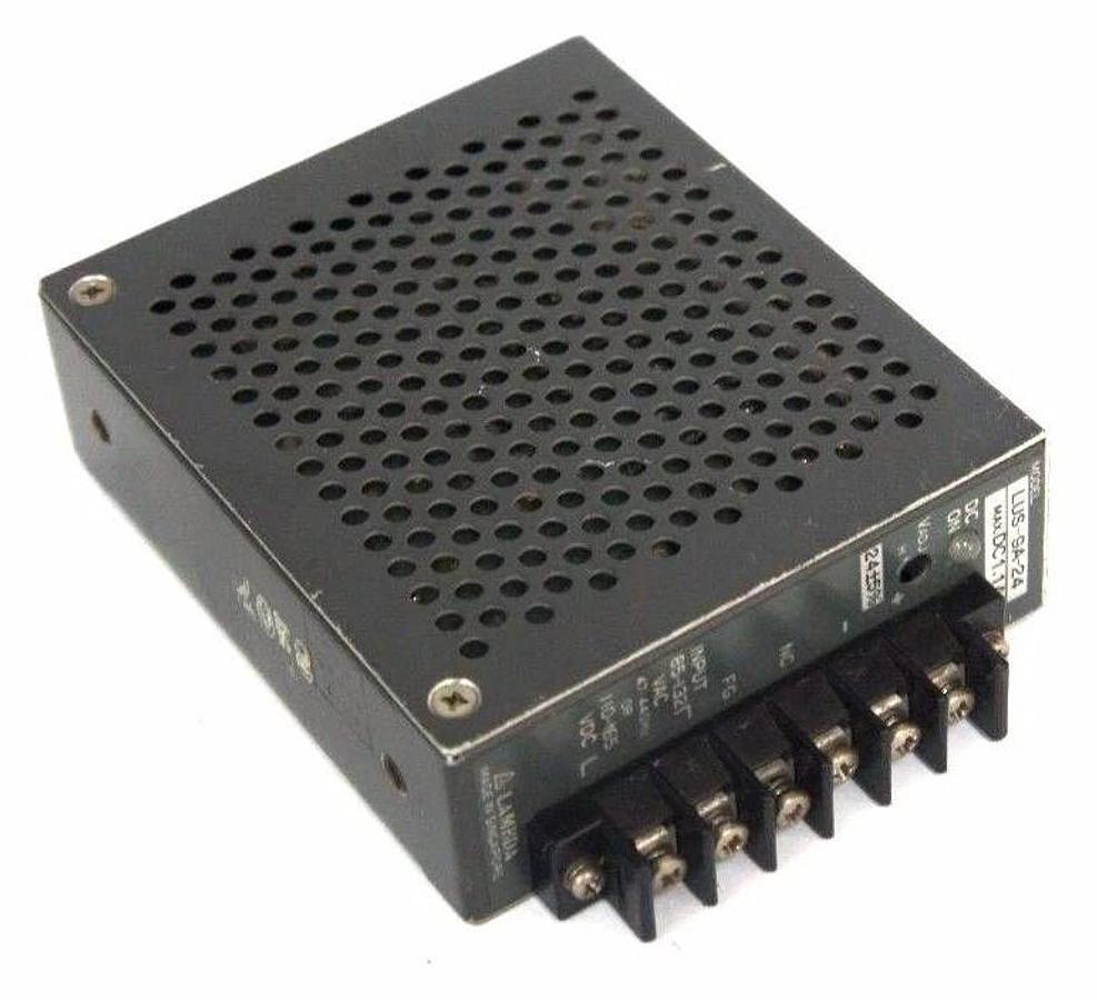 Used LAMBDA ELECTRONICS LUS-9A-24 POWER SUPPLY 1.1A, 85-132 VAC LUS9A24