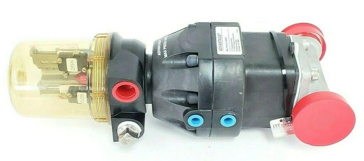 Used NEW ITT ADVANTAGE 010-0000-02086-0RZ CWP150 ACTUATOR VALVE 90PSI