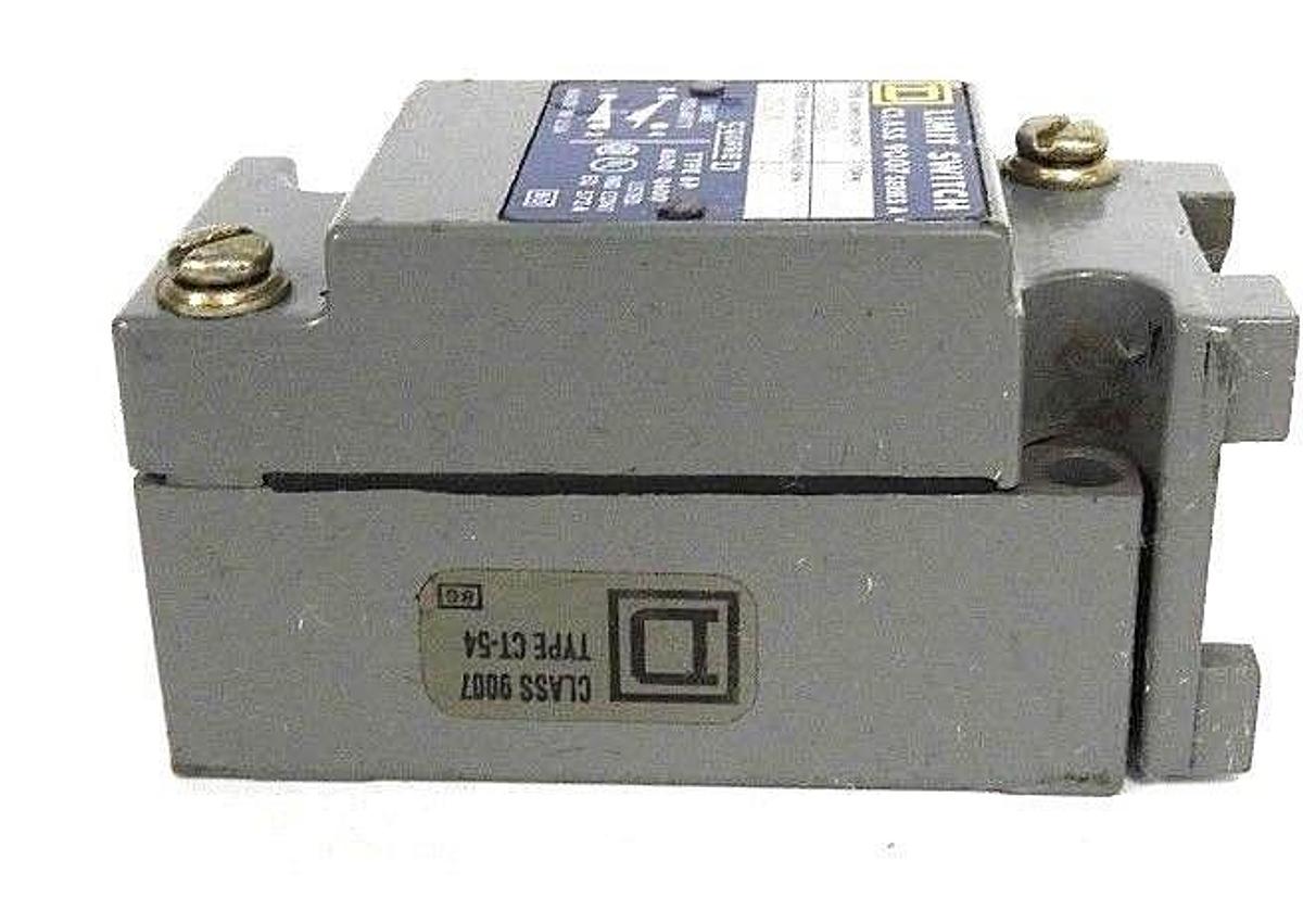 Used SQUARE D 9007-C054 LIMIT SWITCH 9007-C054A2 SER. A (PLUG-IN UNIT LESS HEAD)