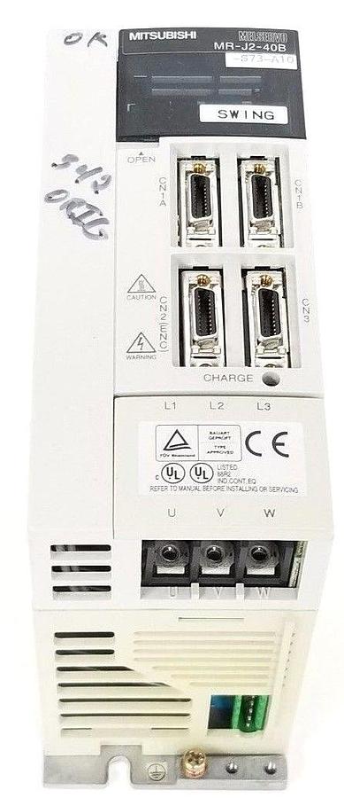 Used MITSUBISHI MR-J2-40B-S73-A10 AC SERVO DRIVE MRJ240BS73A10 (400W)