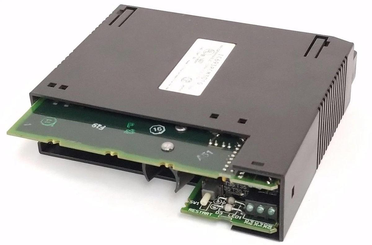 Used GE FANUC IC693PCM301G PROGRAMMABLE COPROCESSOR - 192 (MISSING COVER)