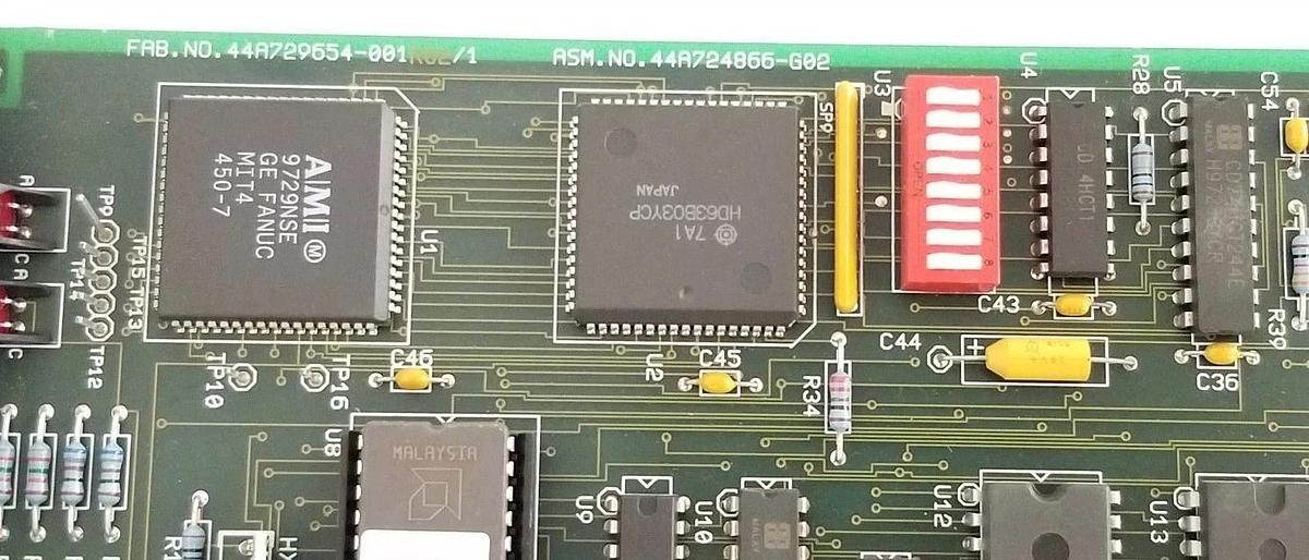 Used GE FANUC IC660CBB902K BUS CONTROL MODULE W/ IC660-FP900K FRONT PANEL