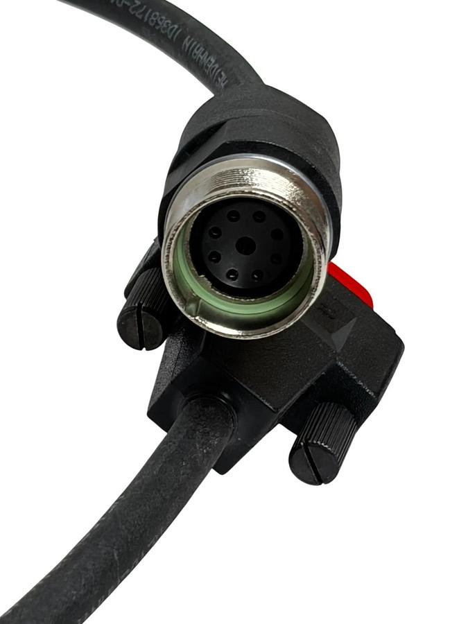 Heidenhain ID 368172-01 CNC Adapter Cable 9-Pin Round to 15-Pin D-Sub DB15