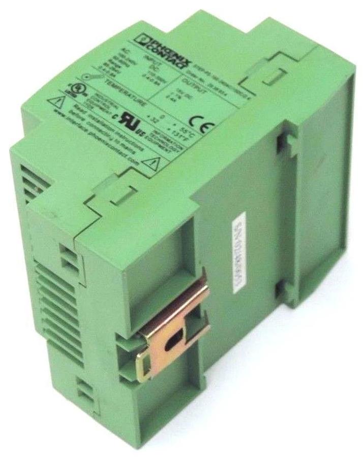 Used PHOENIX CONTACT STEP-PS-100-240AC/15DC/2.4 STEP POWER ORDER NO. 2938934