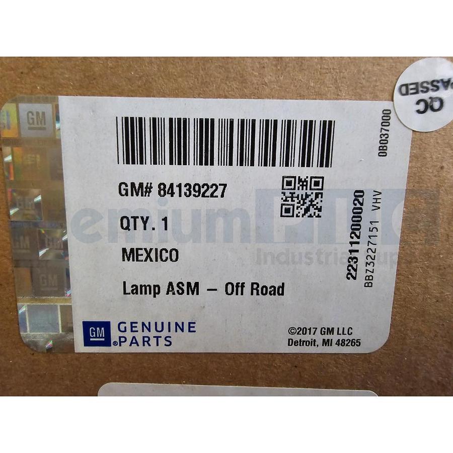 Used (2) GM 84139227 F LAMP ASM RIGID E-SERIES PRO 6" LED LIGHT BAR 106313 OEM NEW