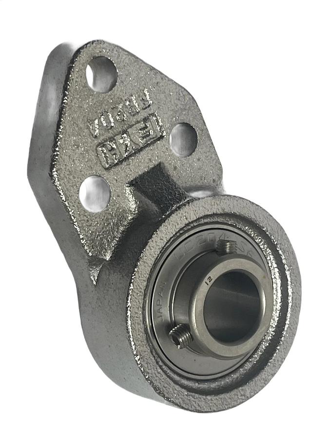 LOT OF 2 FYH UCFB204-12S6NP Stainless Bearing Units 3-Bolt Bracket 3/4" Bore