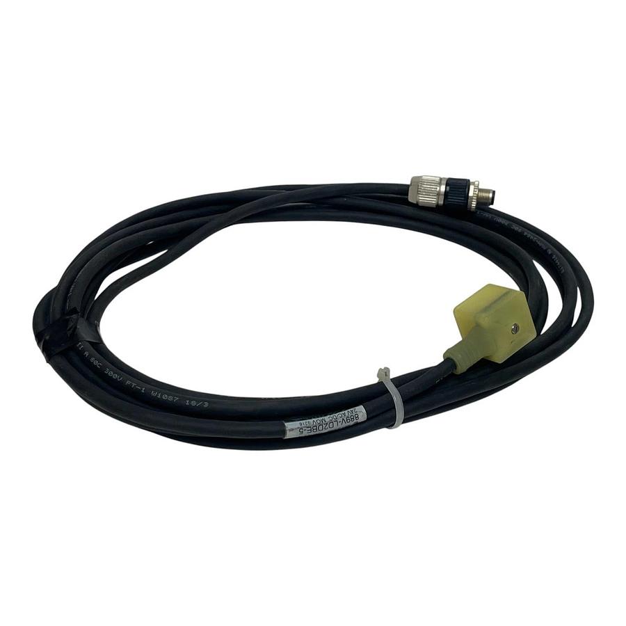 Allen-Bradley 889V-LD2DBE-5 DIN Valve Cable A Style 18mm 2-Pole 5m - NSNP