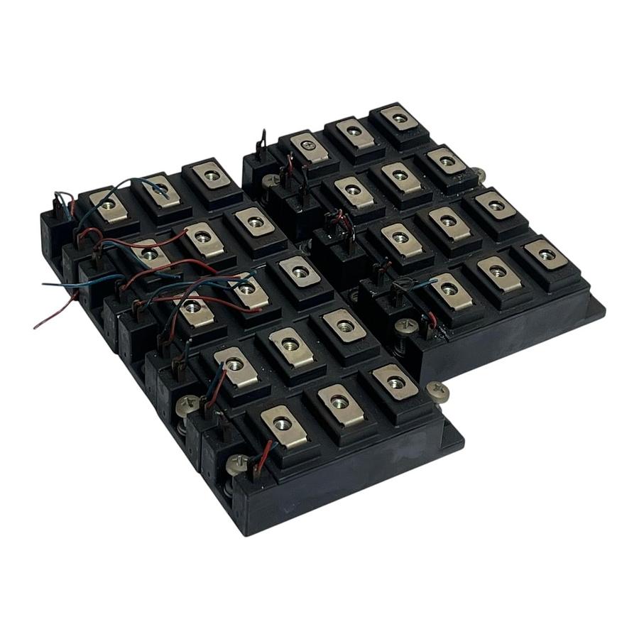 Used Lot of 9 Fuji Electric 2MBI50N-120 IGBT Transistor Modules 50A 1200V
