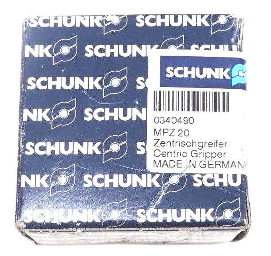 Used NIB SCHUNK 0340490 SMALL COMPONENT GRIPPER MPZ-20, 340490