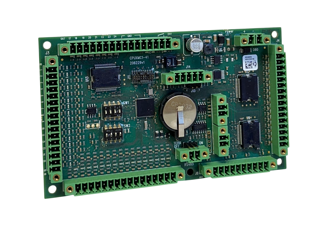 Used CODESYS CPUXMC1-41 / 206229v1 CONTROL BOARD ANALOG I/O RS485 USNP