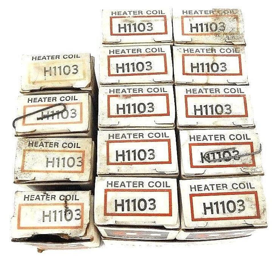 Used LOT OF 14 NEW CUTLER HAMMER H1103 HEATER COIL H-1103