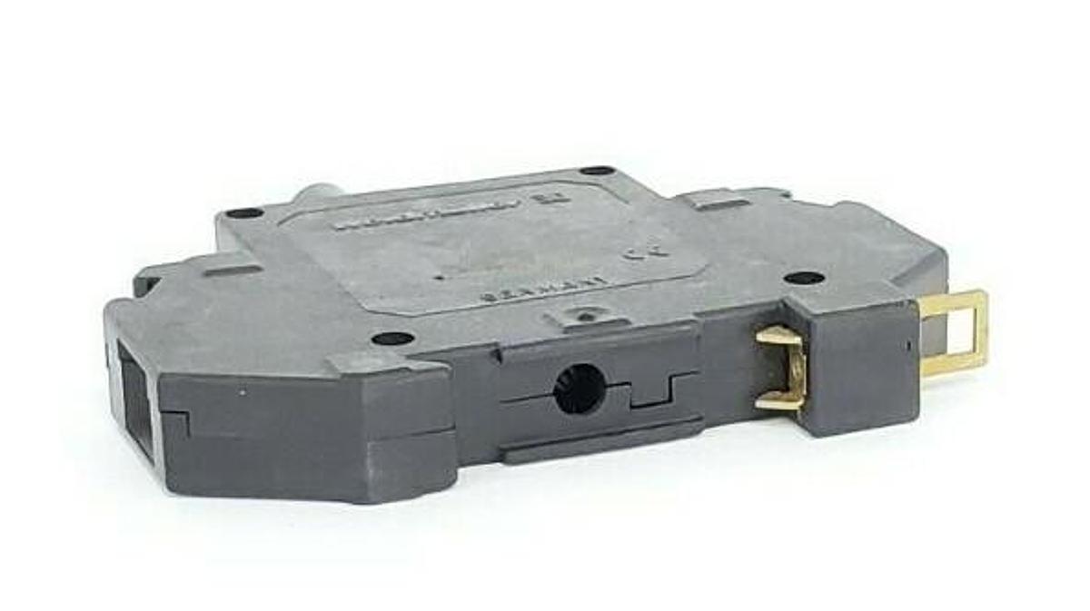 Used WEIDMULLER 9101503500 THERMAL MAGNETIC CIRCUIT BREAKER 2A 1-POLE