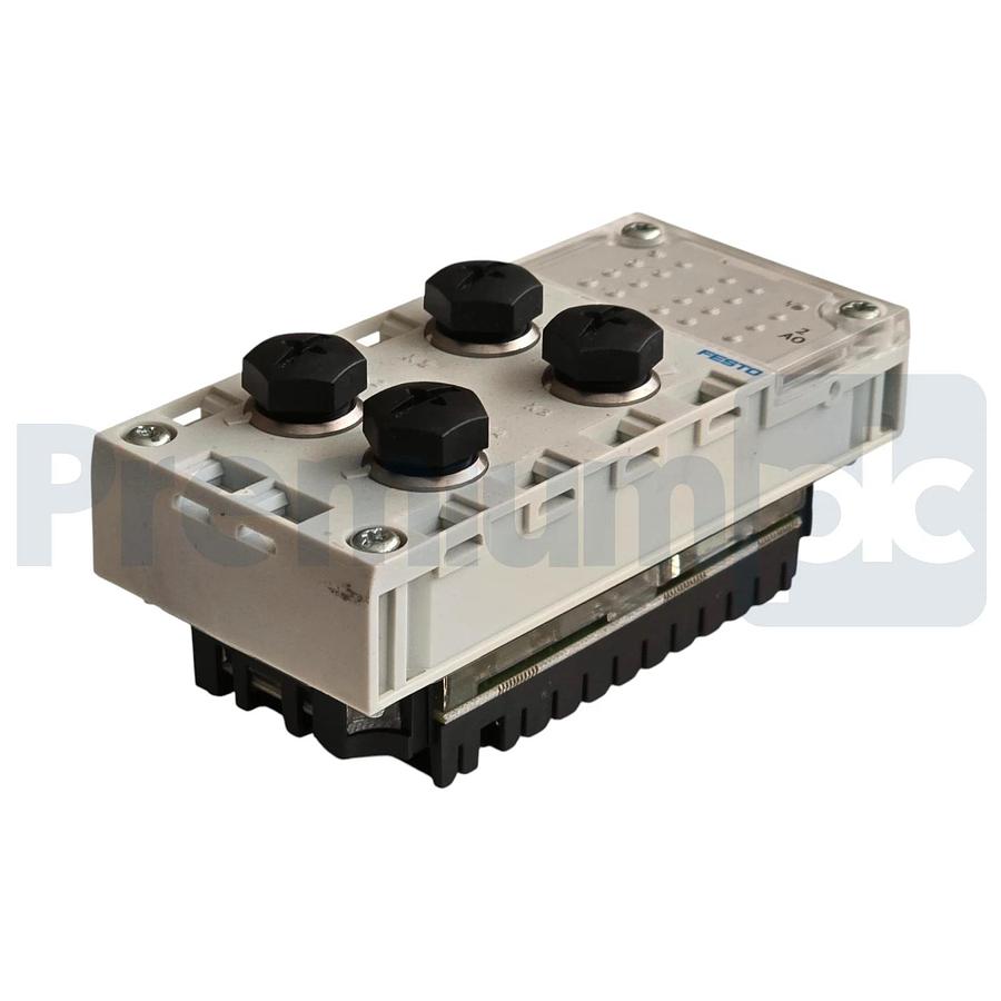 Festo CPX-AB-4-M12x2-5P-R-M3 | 546997 CPX Connection Block 4x M12 5-Pin NUPI