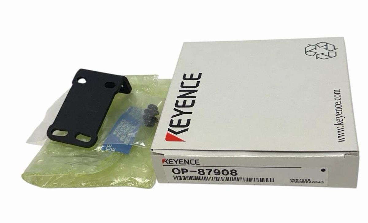 NIB KEYENCE OP-87908 BRACKET VERTICAL MOUNTING FOR ULTRA COMPACT VISION SENSOR