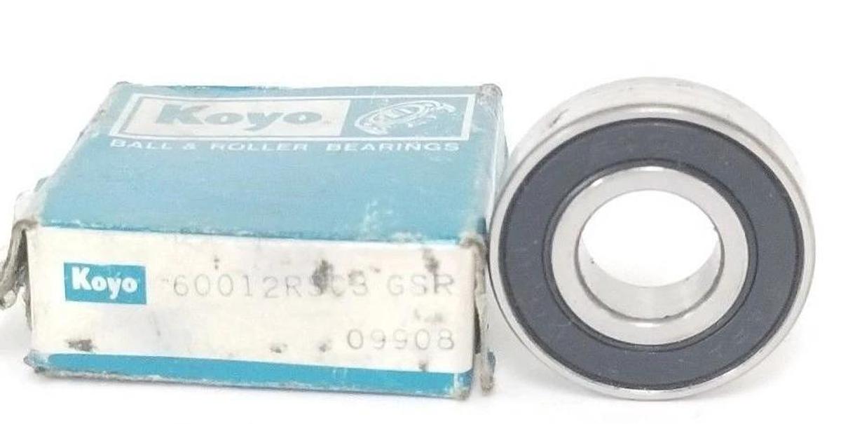 NIB KOYO 60012RSC3 GSR BALL BEARNIG 09908, 12 X 28 X 8 MM