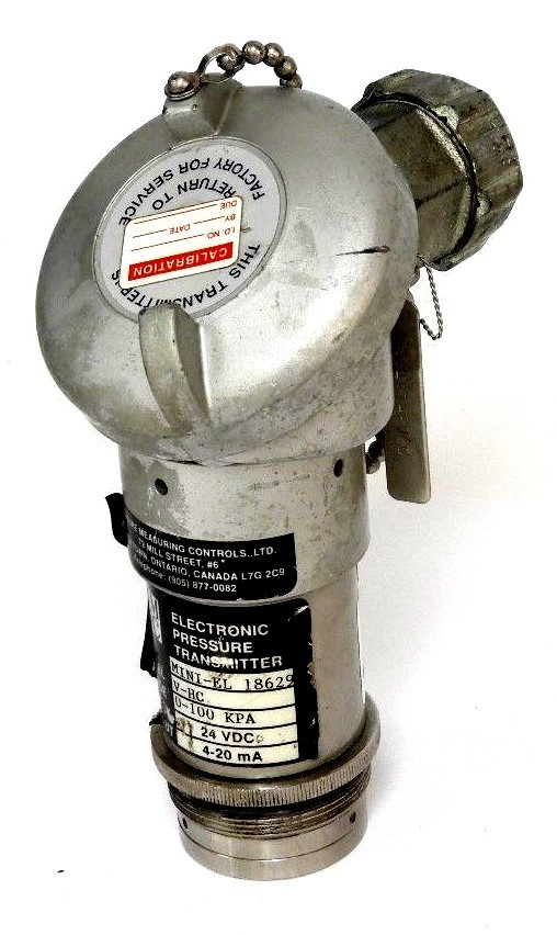 Used PMC V-HC PRESSURE TRANSMITTER 0-100KPA, 24VDC, 4-20MA, VHC
