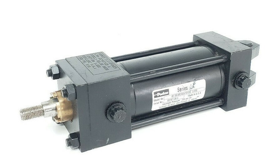 Used PARKER SERIES 2A 02.00 BB2AUVFS13A 3.000 PNEUMATIC CYLINDER 250PSI