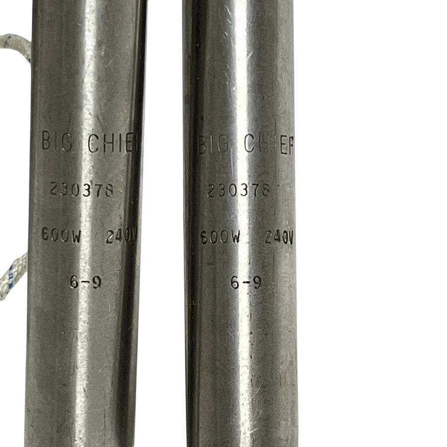 Big Chief 230378 Cartridge Heaters (LOT OF 2) - 600W 240V