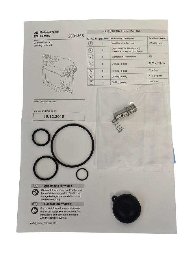 DRAIN VALVE KIT 2901067300 FOR ATLAS COPCO REPLACEMENT 2901-0673-00 COMPRESSOR
