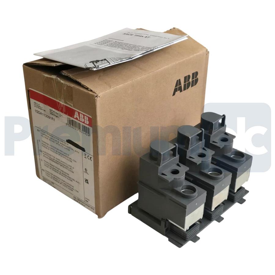 ABB 1SDA113091R1 Front Cable Lugs Kit KXT5CUAL2X500KC-3 Tmax XT5 3pcs NSMP