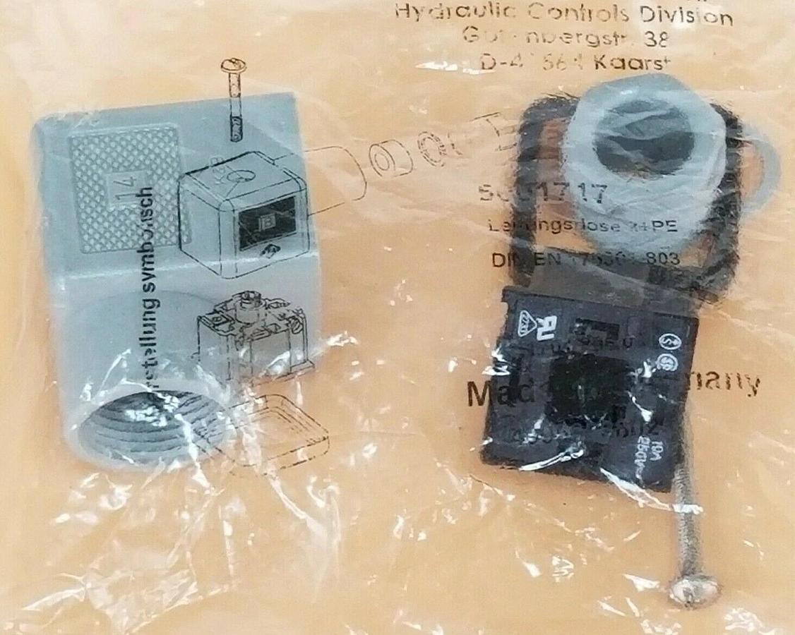 Used NEW PARKER 5001717 VALVE PLUG KIT