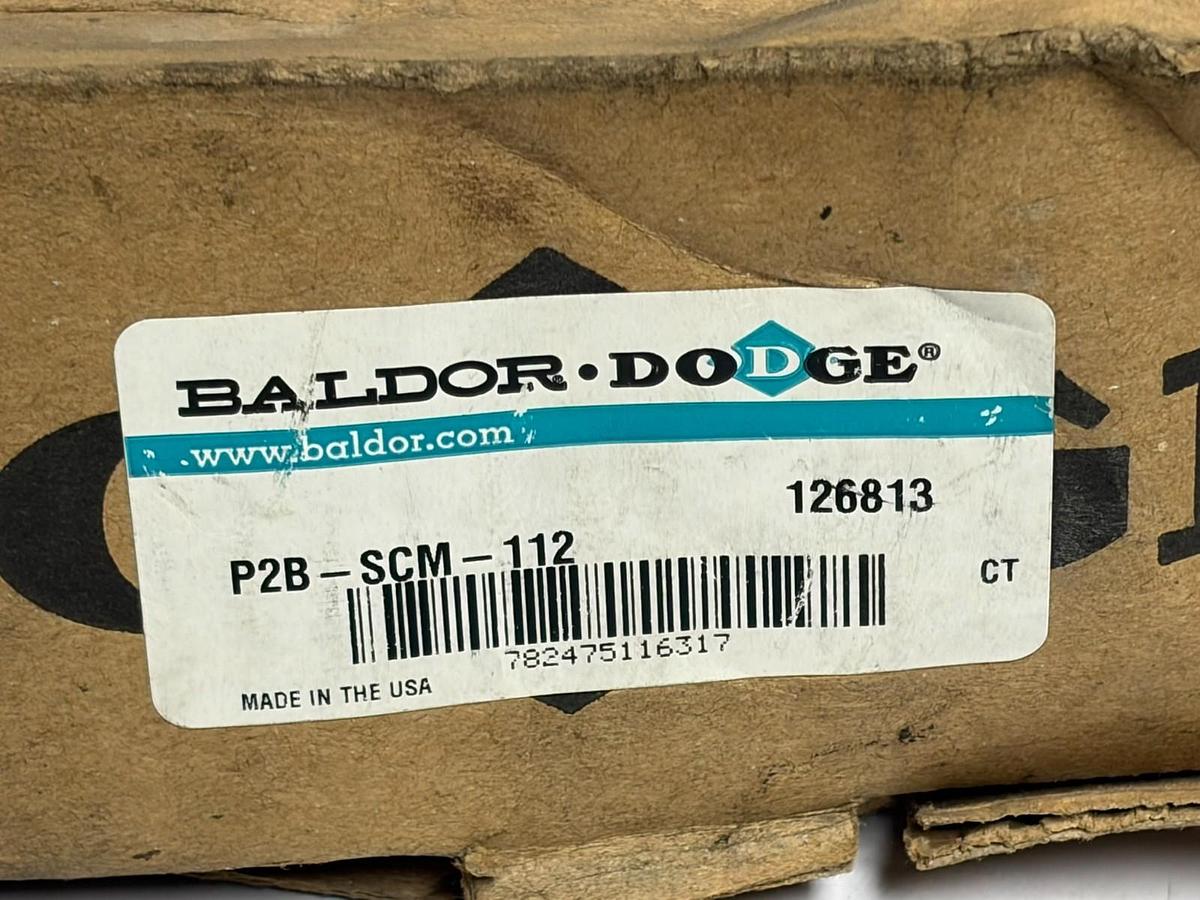 Used Baldor Dodge P2B-SCM-112 Pillow Block Ball Bearing 1-3/4" Shaft 126813 New