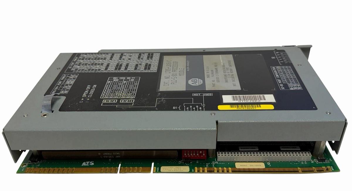 Used ALLEN BRADLEY 1785-L80B/C PLC-5/80 PROCESSOR MODULE F/W REV: H (NO KEY)