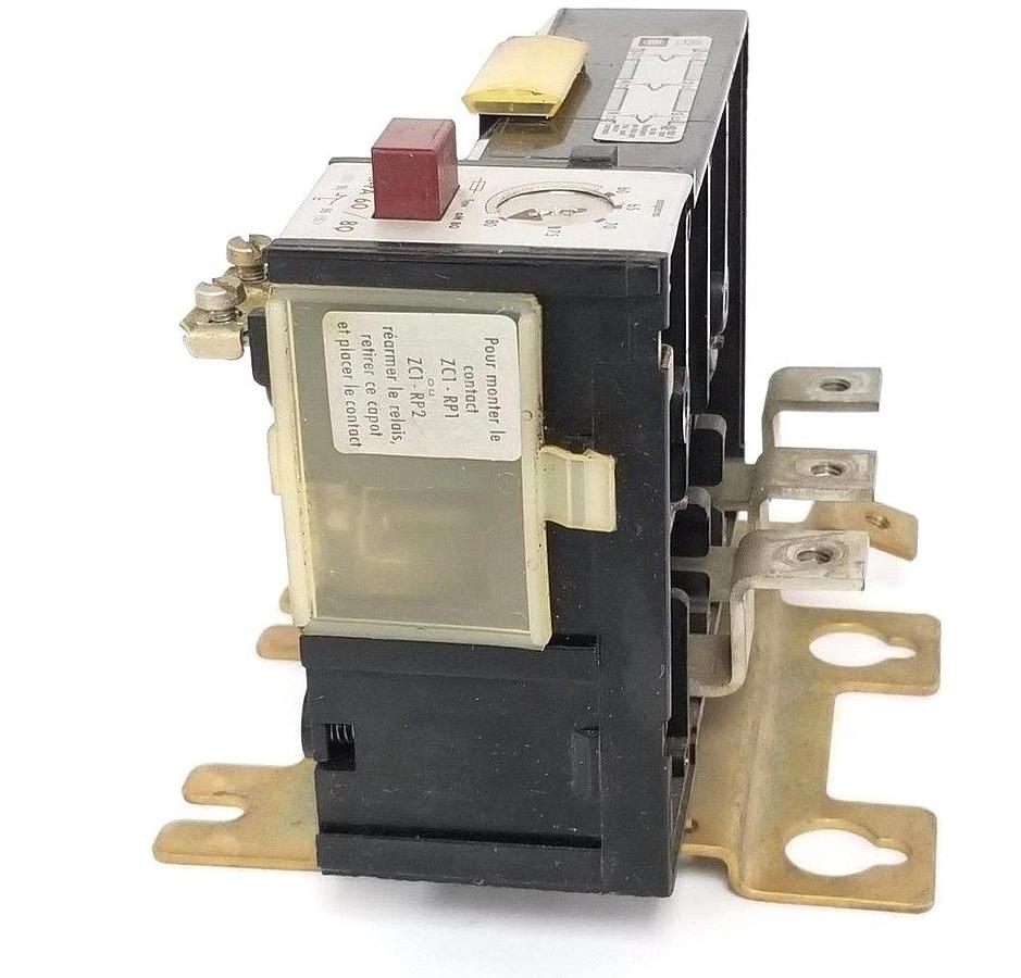 Used TELEMECANIQUE RA1-FA OVERLOAD RELAY 60-80 AMPERES RA1FA