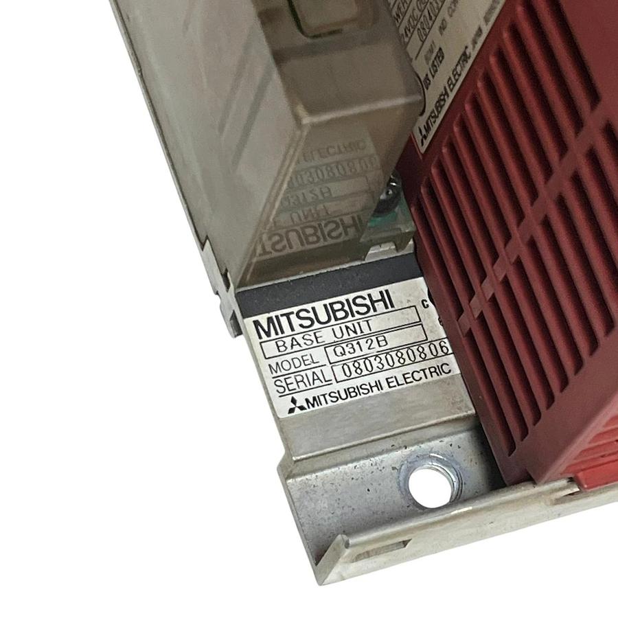 Used Mitsubishi MELSEC-Q PLC Assembly Q312B Q63P Q02HCPU QX80 QY80 QJ71DN91