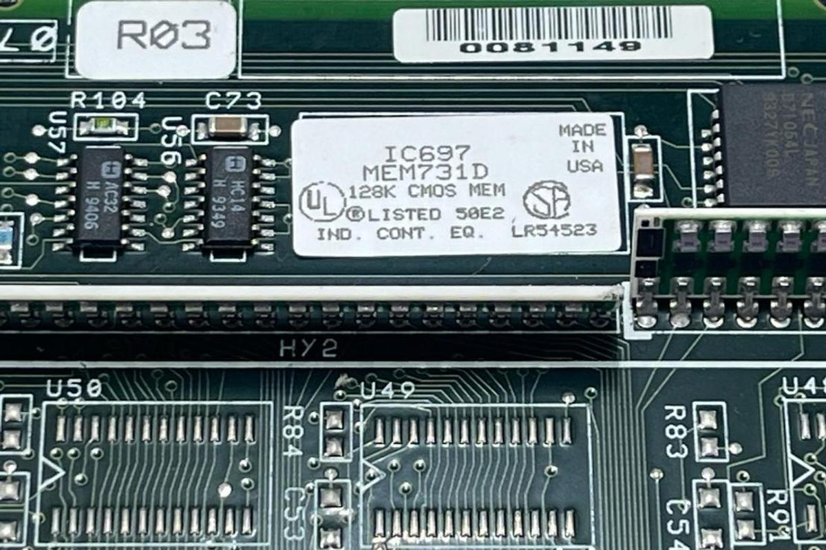 Used GE Fanuc IC697MEM731D Expansion Memory Module 128K CMOS | CMPE1 44A735351-G01